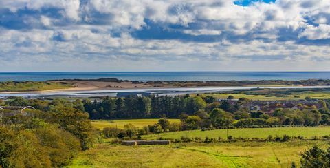 Knockhall Castle - Aberdeenshire - Skottland - utsikt