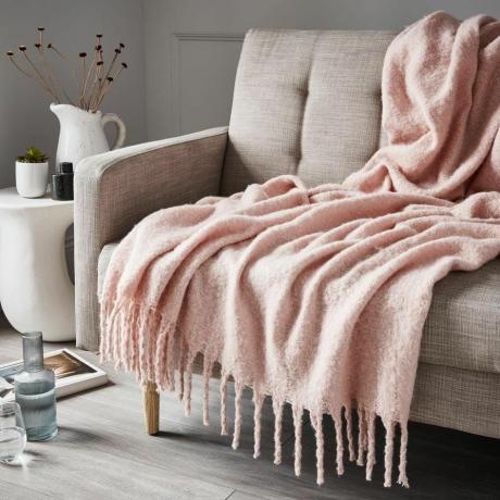 Mohair Style Soffa Kast 1,5m x 2m - Rosa