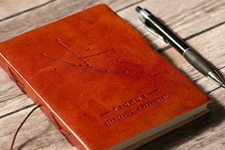 Taurus Handgjord Zodiac Leather Journal 