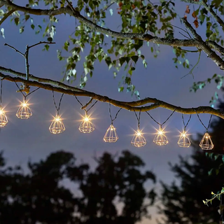 Solar Diamond String Lights