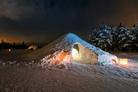 Igloo att hyra på Airbnb