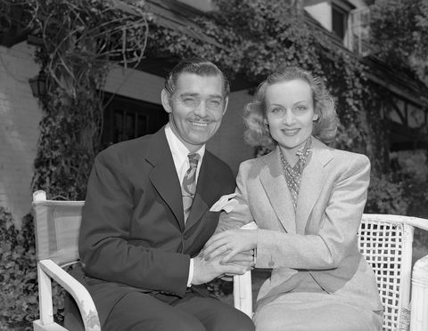 clark gable och carole lombard efter deras bröllop