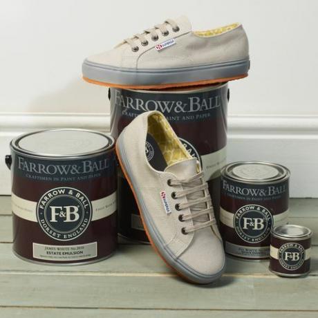 Farrow & Ball lanserar samarbete med Superga