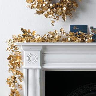 Habitat 2m Enchanted Christmas Gold Foliage Garland