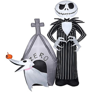 Light Up Jack Skellington och Zero 