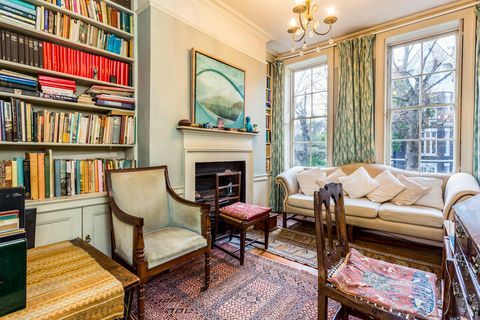 40 Well Walk - Hampstead - John Constable - bibliotek - Savills