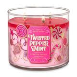 Twisted Peppermint 3-Wick Candle