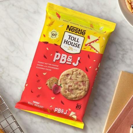 nestle toll house pb och j cookie deg