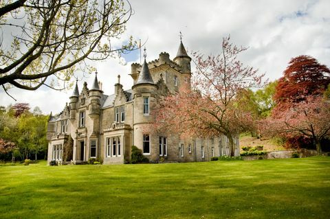 Rothes Glen House - Skottland - Rothes - skotsk herrgård - exteriör - Savills