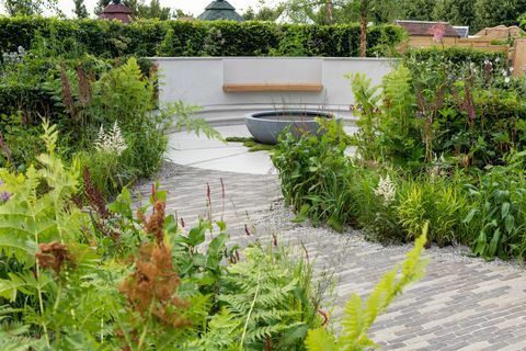 South West Water Green Garden - RHS Hampton Court Palace Flower Show 2018