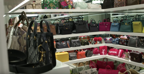 Kylie Jenner's Purse Closet