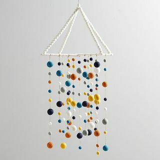 west elm x pbk Felted Pom-Pom Mobile