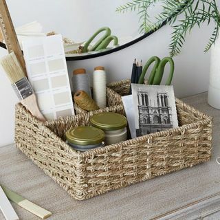 Seagrass Desk Organizer