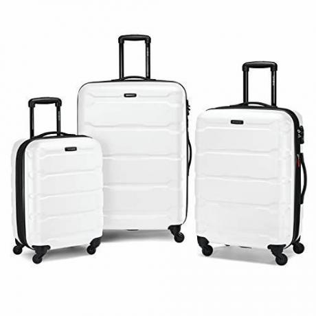 Omni PC Hardside expanderbart bagage med spinnerhjul, 3-delat set 