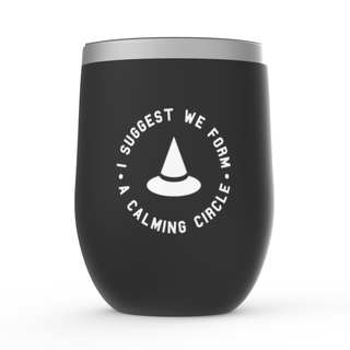 Calming Circle Wine Tumbler