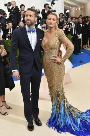 ryan Reynolds och Blake lively på 2017 års met-gala