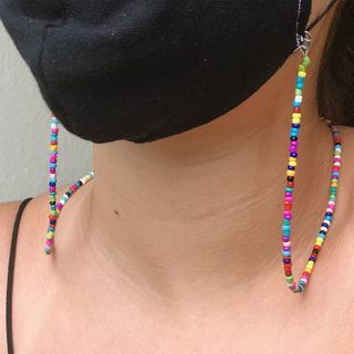 Rainbow Face Mask Chain