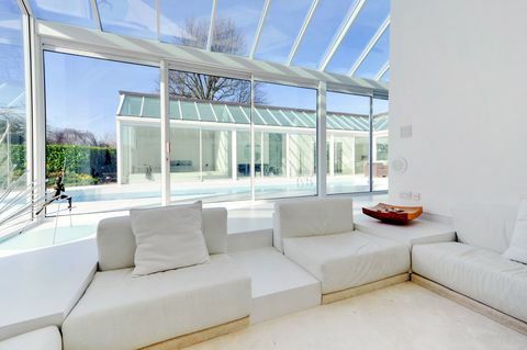 Bank House, Sheepway, Portbury, Bristol - pool view - Savills