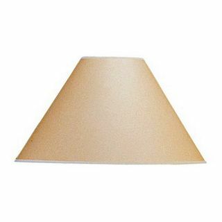 17 in. Coolie Kraft Paper Hardback Shade