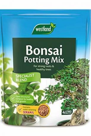 Bonsai Potting Compost Mix och berikad med Seramis