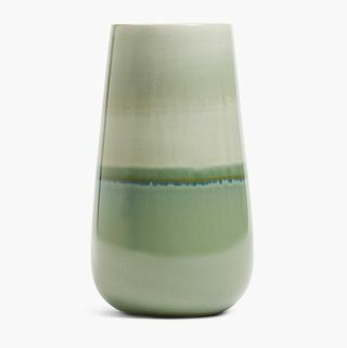 Tall Reactive Glazed Vase