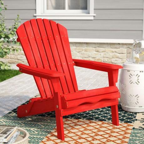 Philbrick Solid Wood Folding Adirondack Stol