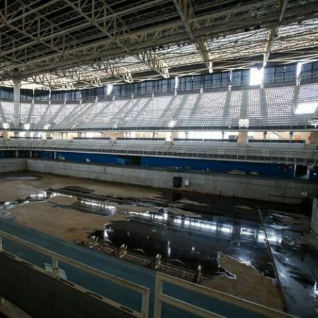 olympiska parken 9 månader efter rio-OS 2016