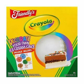 Friendly's Crayola Ice Cream Cake