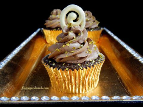 champagne choklad muffins