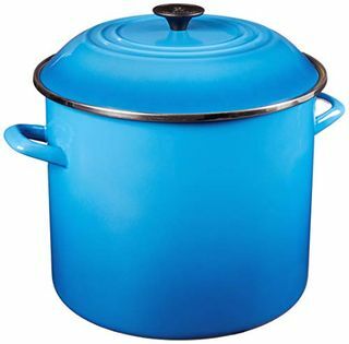 Emalj På Steel Stockpot, 16 qt.