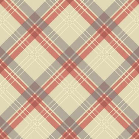 Vintage Fairburn Tartan Check Pattern Textured Vinyl Wallpaper 252701