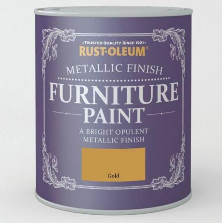 Rust-Oleum Guld Metallic Finish Möbelfärg
