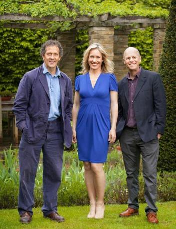 rhs chelsea blomsterutställning monty don, sophie raworth, joe swift