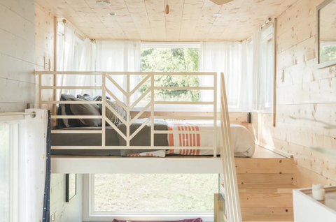sovrum på airbnb i ny