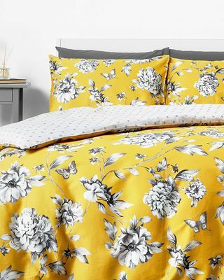 Sophie Floral Duvet Set - Gul