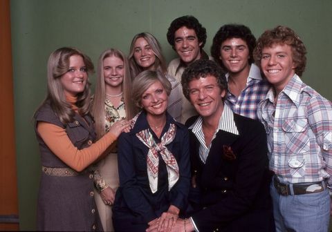 Cast of The Brady Bunch. 