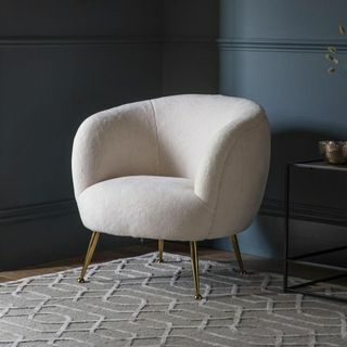 Rebekah Tub Chair i Cream