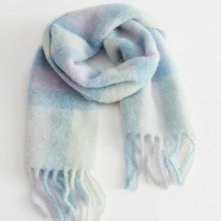 Hårig ullscarf