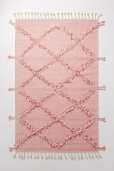 Pink Blanca Wool Rug 