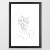 Minimal Line Art Woman 