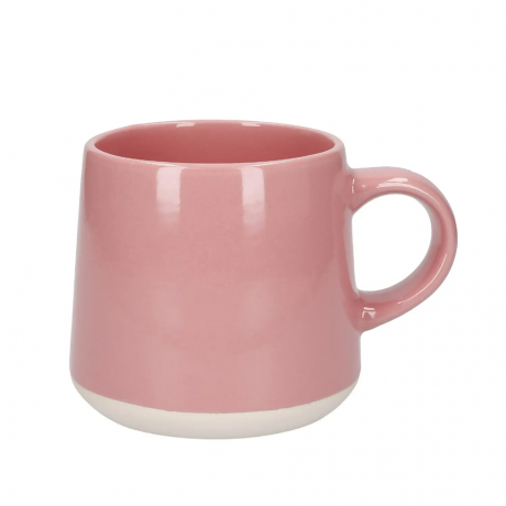 House Beautiful doppad glasyr mugg rosa