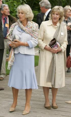 hertiginnan av cornwall lady annabel elliot delta i 2007 chelsea blomstershow foto av mark cuthbertuk press via getty images