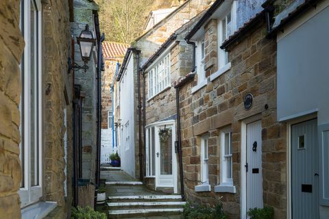 Binnacle stuga till salu i North Yorkshire med utsikt över havet