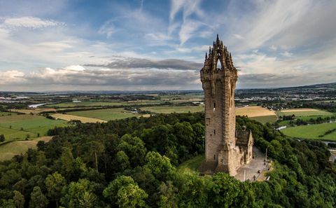 Wallace Monument, antenn