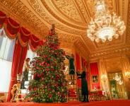 Windsor Castle's Christmas Decor Pays hyllning till drottning Victoria och Prince Albert