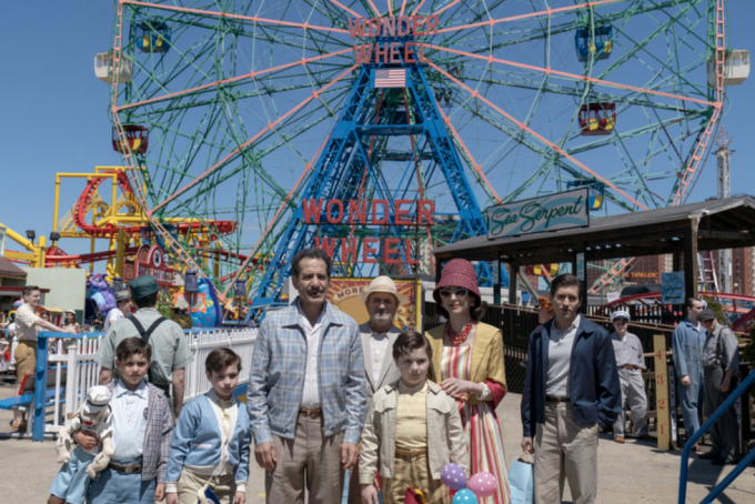 familj på coney island