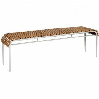 Rolio Natural 3-sits slatted Acacia Wood Bench