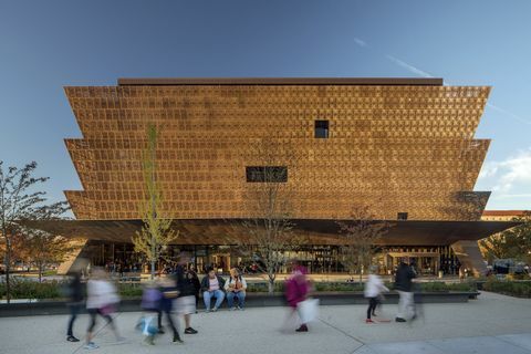 Smithsonian National Museum of African American Arts and Culture Washington DC av David Adjaye