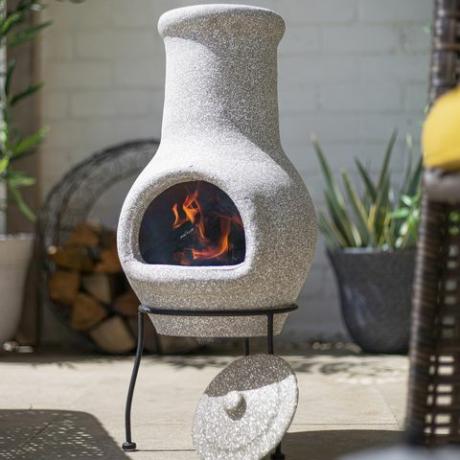 la hacienda wela clay chiminea