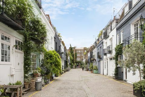 London mews hus såg faktiskt kär